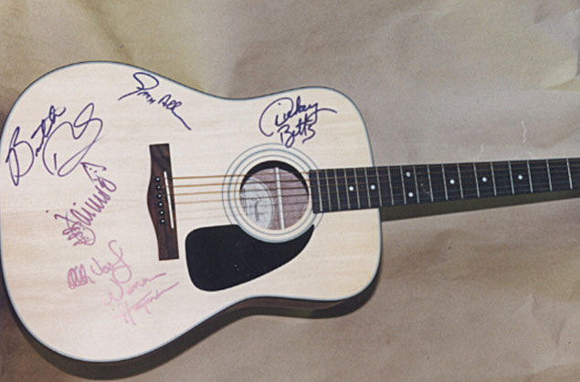 signed guitars